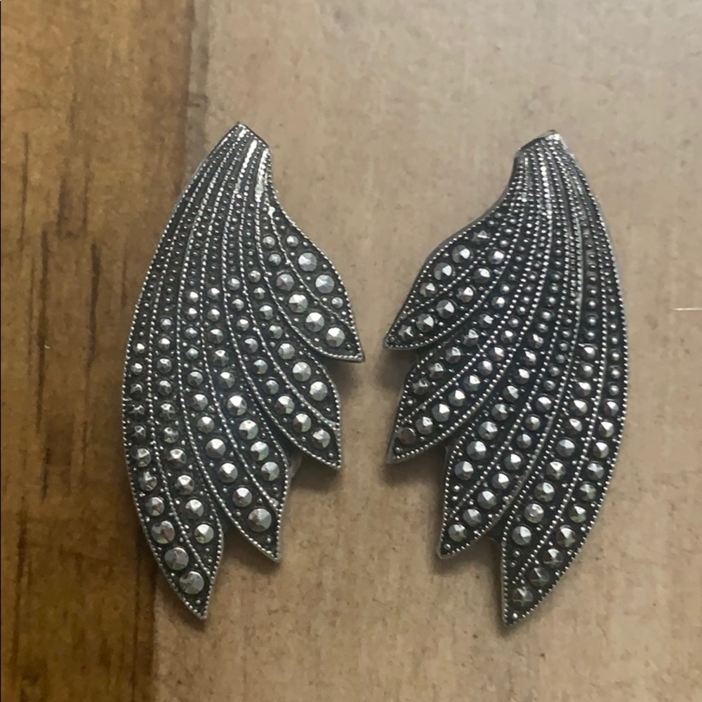 W Germany vintage earrings